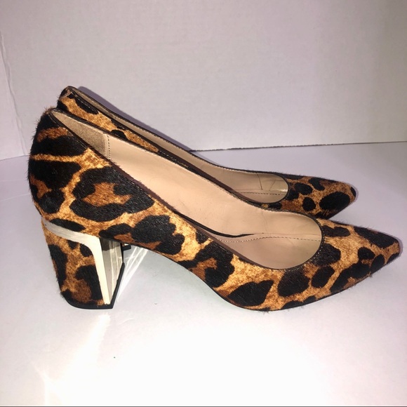 DKNY ELIE Leopard Print Pumps - Picture 6 of 8